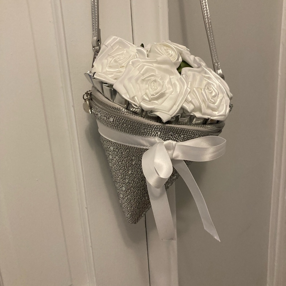 Betsey Johnson Kitsch Something New Bouqet Crossbody Bag